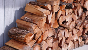Stacked Firewood - Raleigh NC - Mr. Smokestack Chimney Service