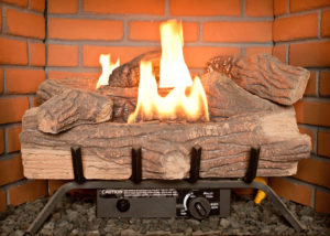Artificial Fire Logs - Raleigh NC - Mr. Smokestack Chimney Service