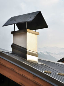 Functioning Chimney Cap Image - Raleigh NC - Mr. Smokestack 