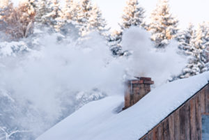 Winter Chimney Damage - Raleigh NC - Mr. Smokestack Chimney Service