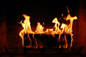 Burning Wood in Fireplace - Raleigh NC - Mr. Smokestack Chimney Service