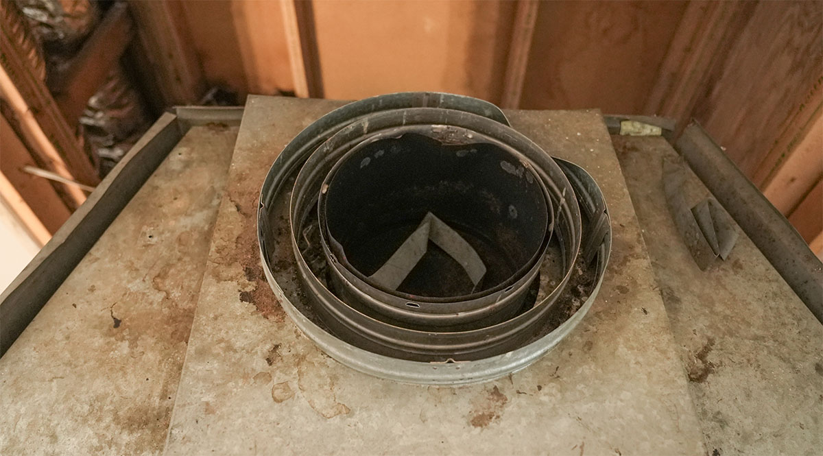Mr Smokestack- Original image of relining chimney relining